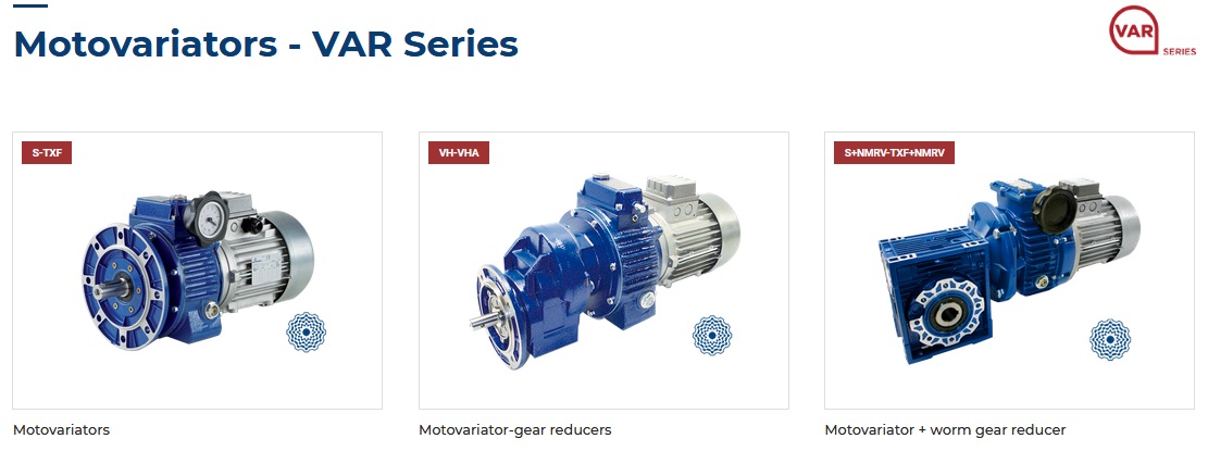 Motovario VAR Series Gear Reducers